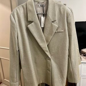 SLA the label gold Blazer